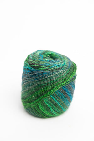 Lang Yarns Mille Colori Socks & Lace Luxe wool polyamide polyester 0017 lake