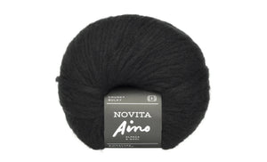 Novita Aino baby alpaca merino wool polyamide 0991 shadow