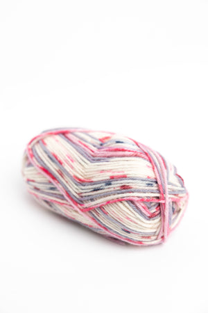 Drops Fiesta wool polyamide 19 berries and cream