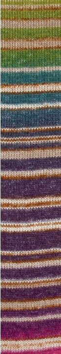 Katia Bellino cotton linen 200 fuchsia lilac green