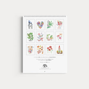 Katrinn Pelletier 2026 Wall Calendar