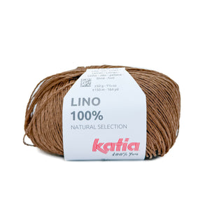 Katia Lino 100% linen 24 brown