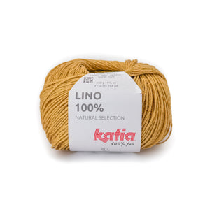 Katia Lino 100% linen 31 mustard