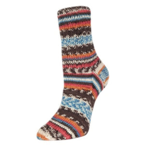 Rellana Flotte Sock Nordic superwash wool polyamide 3170 earth