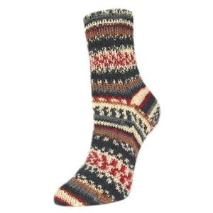 Rellana Flotte Sock Nordic superwash wool polyamide 3174 volcano