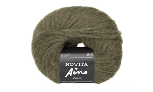 Novita Aino baby alpaca merino wool polyamide 3601 lush