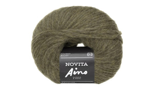 Novita Aino baby alpaca merino wool polyamide 3601 lush