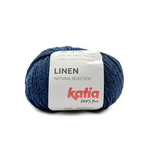 Katia Linen linen 5 dark blue