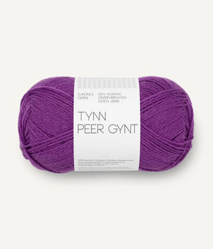 Sandnes Garn Tynn Peer Gynt wool 5045 plum