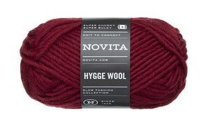 Novita Hygge wool 548 berry