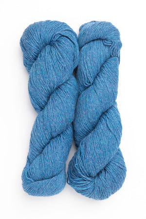 Gathering Yarn The Farmer wool alpaca nylon 554 cornflower blue