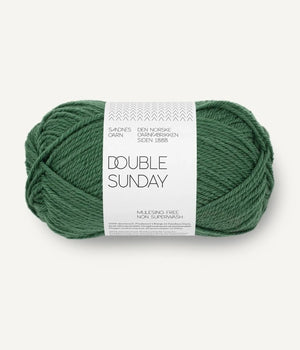 Sandnes Garn Double Sunday merino wool 8073 elm green
