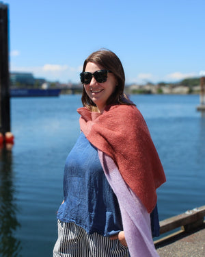 Alexandra's Airplane Scarf Kit Knitting for Olive Soft Silk Mohair mohair silk feature
