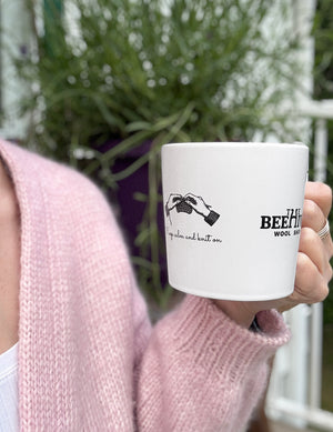 Beehive Wool Shop Anniversary mug