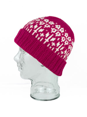 Beginner Colourwork Toque by Bonnie Groening in Filcolana Peruvian
