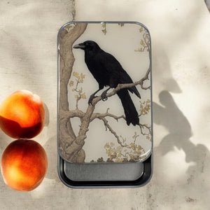 Firefly Notes Notions Tin resin black crow