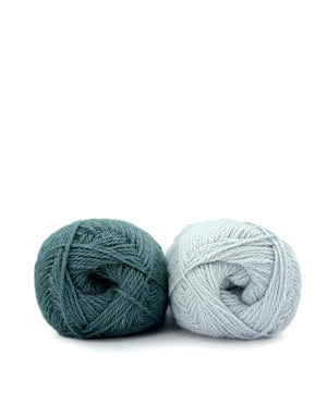 Tidelines Cowl Kit in Alpakka Silke clover