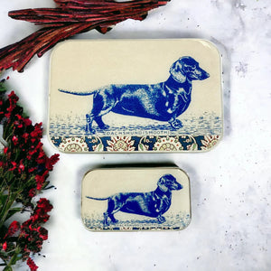Firefly Notes Notions Tin resin daschund