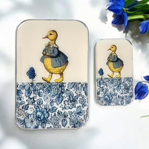 Firefly Notes Notions Tin resin duck and flower
