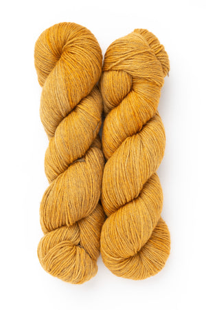 Gathering Yarn Landscapes merino wool nylon hawk weed