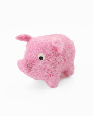 Needle Felting Level 0: Pig
