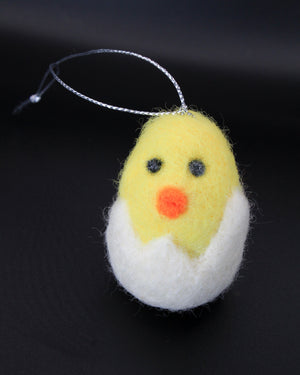 Needle Felting Level 0: Easter Ornament