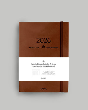 Laine Publishing Knitter's Year 2026 planner