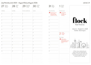 Laine Publishing Knitter's Year 2026 planner