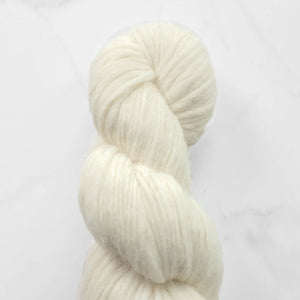 Hinterland Watershed rambouillet wool alpaca snow