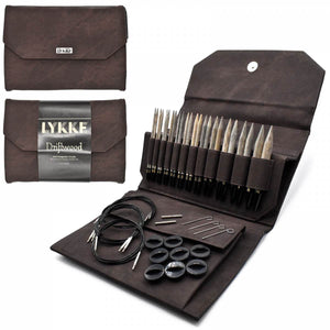 Lykke Driftwood Interchangeable Set 13cm/5" Tips cacao denim