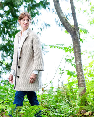 Churchmouse Yarns & Teas Car Coat pattern