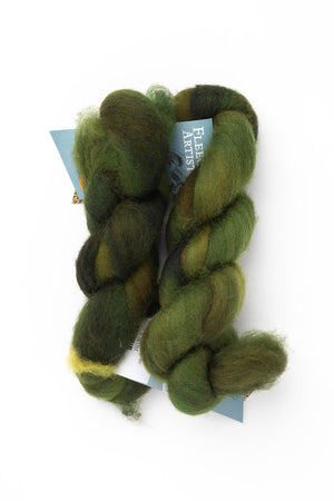 Fleece Artist Corriedale Sliver wool cedar