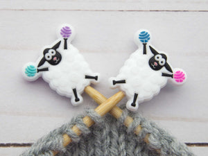 Fox & Pine Stitch Stoppers silicone cheerful white