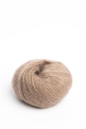De Rerum Natura Berenice mohair silk wool chocolat chaud