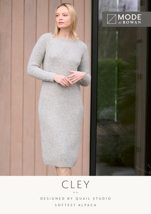 MODE at Rowan Pattern knitting pattern leaflet cley
