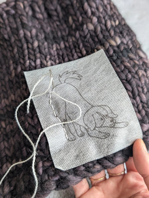 Knitted Bliss Embroidery Pack dogs