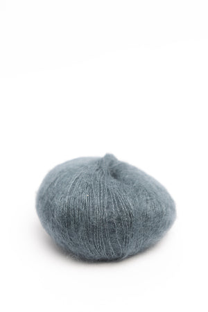 Knitting For Olive Soft Silk Mohair mohair silk dusty petrol blue