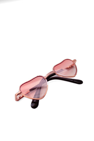 Amigurumi Accessories Circulo plastic metal heart sunglasses