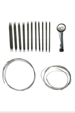 Kollage Square Interchangeable Full Set 5.5" aluminum