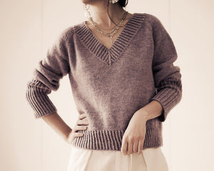 Knitting Level 4: My First Sweater Basic V
