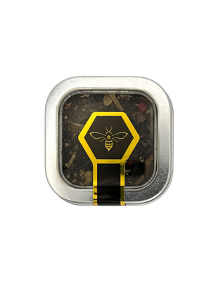Queen Bee Farms Tea gift tin malahat chai