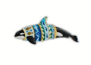 Natasha van Netten Sticker matriarch offshore orca