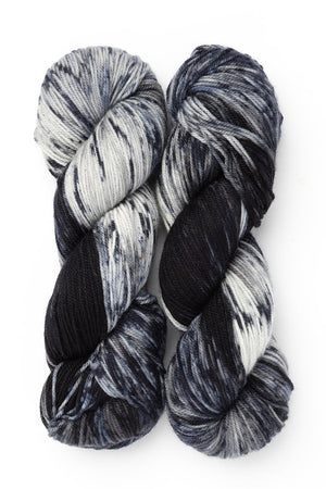 Ancient Arts Socknado superwash merino nylon midnight winter walk