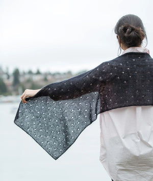 Churchmouse Yarns & Teas Polka Dot Scarf pattern