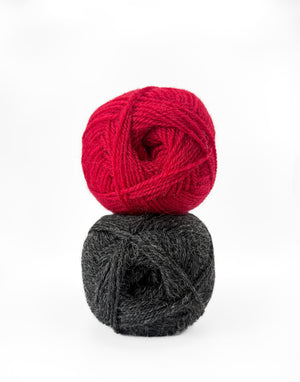 Old Salt Mitts in Tynn Peer Gynt wool saanich inlet