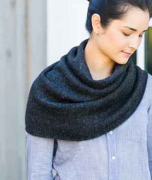 Churchmouse Yarns & Teas Tapered Cowl pattern