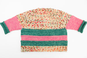 Top Down Baby Cardi by Bonnie Groening in Drops Fiesta