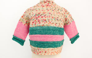 Top Down Baby Cardi by Bonnie Groening in Drops Fiesta