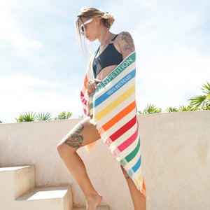 Green Petition Delmor Beach Towel recycled cotton recycled polyester viva