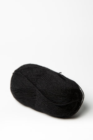 Drops Flora wool alpaca 06 black uni mix